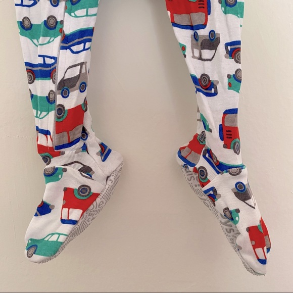 Baby Boy Car Print Footie Pajamas, 6-9 months - Picture 10 of 11